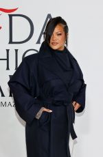 RIHANNA at 2025 CFDA Awards in New York City 11/03/2025