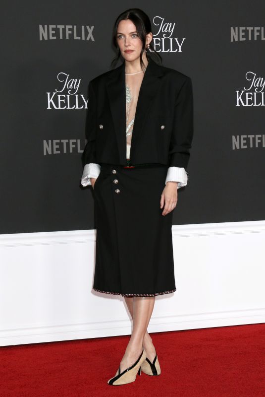 RILEY KEOUGH at Jay Kelly Premiere in Los Angeles 11/11/2025