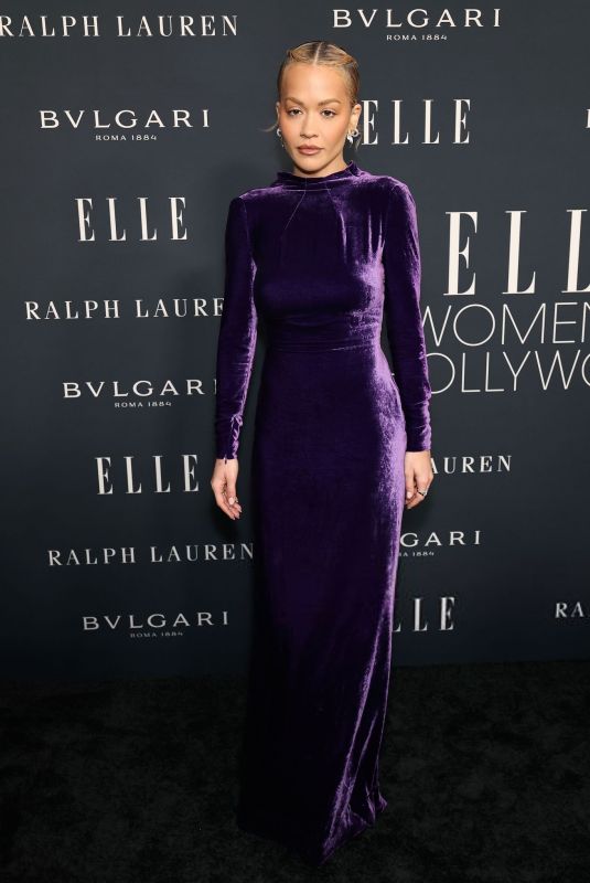 RITA ORA at ELLE 2025 Women in Hollywood Celebration in Los Angeles 11/17/2025