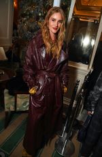 ROSIE HUNTINGTON-WHITELEY at Claridge