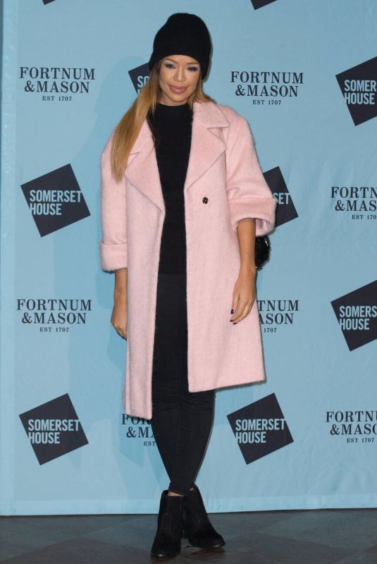 SARAH JANE CRAWFORD at Skate at Somerset House With Fortnum & Mason VIP Launch Party 11/16/2016