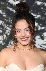 SARAH JEFFERY at Train Dreams Premiere in Los Angeles 11/03/2025