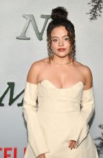 SARAH JEFFERY at Train Dreams Premiere in Los Angeles 11/03/2025