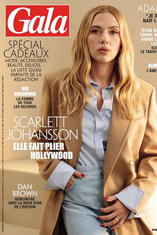 SCARLETT JOHANSSON in Gala France, November 2025