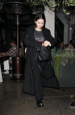 SELENA GOMEZ Out for a Date Night at Saffy
