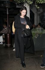 SELENA GOMEZ Out for a Date Night at Saffy
