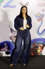 SHRADDHA KAPOOR at Trailer Launch of Film Hindi Version Zootopia 2 in Mumbai 11/08/2025