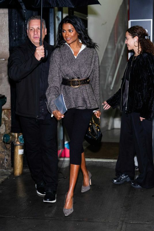 SIMONE ASHLEY Out and About in New York City 11/25/2025