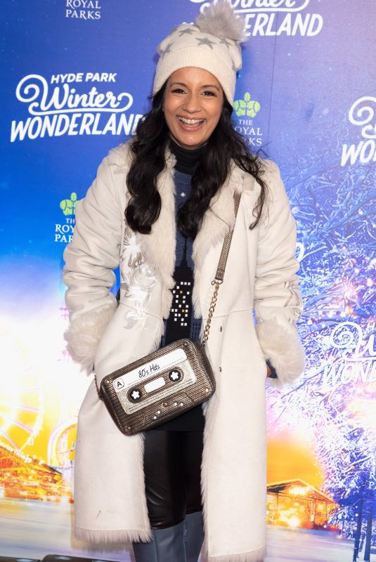 SONALI SHAH at Hyde Park Winter Wonderland in London 11/18/2021
