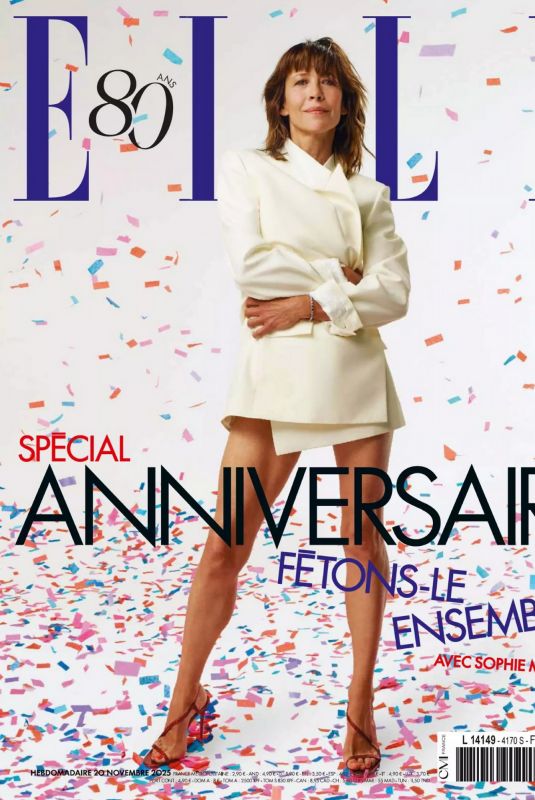 SOPHIE MARCEAU in Elle France, November 2025