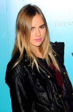 SUKI WATERHOUSE and CARA DELEVINGNE at Skate Presented by Tiffany & Co. at Somerset House in London 11/21/2011