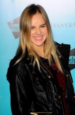 SUKI WATERHOUSE and CARA DELEVINGNE at Skate Presented by Tiffany & Co. at Somerset House in London 11/21/2011