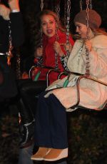 SUKI WATERHOUSE Out at Winter Wonderland in London 11/20/2014