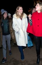 SUKI WATERHOUSE Out at Winter Wonderland in London 11/20/2014