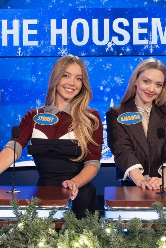 SYDNEY SWEENEY and AMANDA SEYFRIED on Family Feud