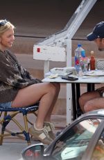 SYDNEY SWEENEY and Scooter Braun at Jeannine