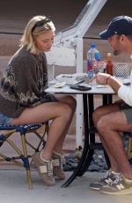 SYDNEY SWEENEY and Scooter Braun at Jeannine