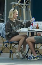 SYDNEY SWEENEY and Scooter Braun at Jeannine