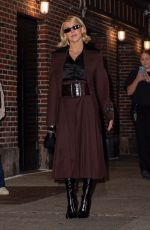 SYDNEY SWEENEY Arrives at Late Show with Stephen Colbert in New York 11/05/2025
