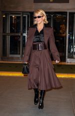 SYDNEY SWEENEY Arrives at Late Show with Stephen Colbert in New York 11/05/2025