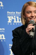 SYDNEY SWEENEY at Christy Screening and Q&A at Santa Barbara International Film Festival 11/12/2025