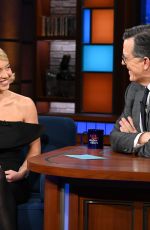 SYDNEY SWEENEY at Late Show With Stephen Colbert 11/06/2025