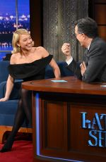 SYDNEY SWEENEY at Late Show With Stephen Colbert 11/06/2025