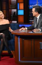 SYDNEY SWEENEY at Late Show With Stephen Colbert 11/06/2025