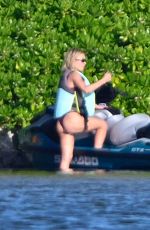 SYDNEY SWEENEY in Bikini Riding Jet Skis with Friends in Florida 11/24/2025