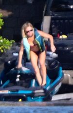 SYDNEY SWEENEY in Bikini Riding Jet Skis with Friends in Florida 11/24/2025