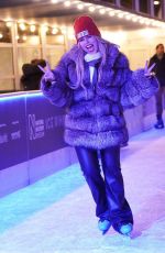 TALLIA STORM at Launch Party for Annual Natural History Museum Ice Rink in London 10/21/2021