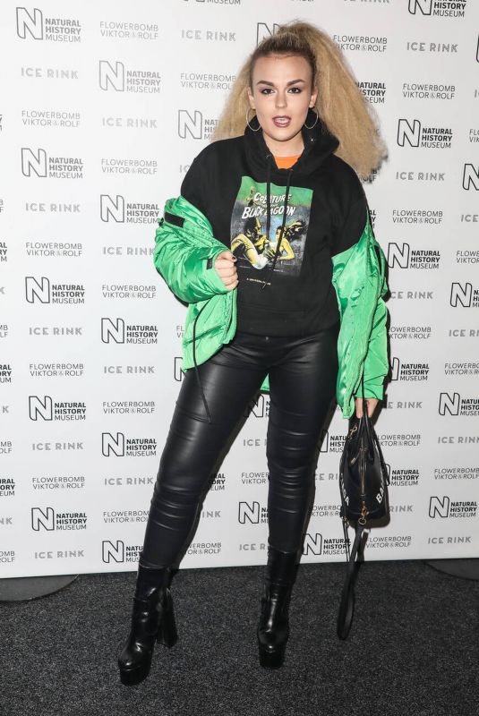 TALLIA STORM at Natural History Museum Ice Rink Launch Party in London 10/23/2019