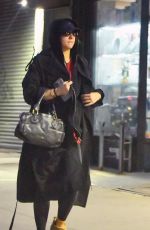 TATE MCRAE Leaves a Hot Yoga Studio in New York 11/22/2025