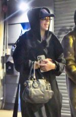 TATE MCRAE Leaves a Hot Yoga Studio in New York 11/22/2025