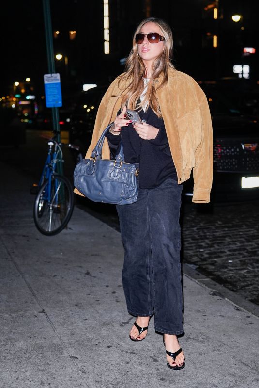 TATE MCRAE Leaves The Corner Store in New York City 11/21/2025