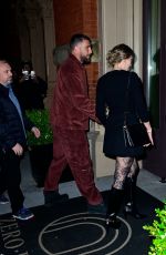 TAYLOR SWIFT and Travis Kelce Arrives at Zero Bond in New York City 11/06/2025