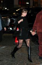 TAYLOR SWIFT and Travis Kelce Night Out in New York 11/06/2025