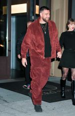 TAYLOR SWIFT and Travis Kelce Night Out in New York 11/06/2025