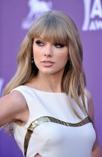 TAYLOR SWIFT at 47th Annual Academy Of Country Music Awards at MGM Grand Garden Arena in Las Vegas 04/01/2012