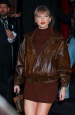 TAYLOR SWIFT Night Out at Chez Margaux in New York 10/30/2025