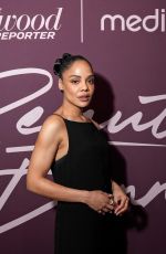 TESSA THOMPSON at The Hollywood Reporter & Medicube Beauty Dinner at Holloway House in West Hollywood 11/19/2025