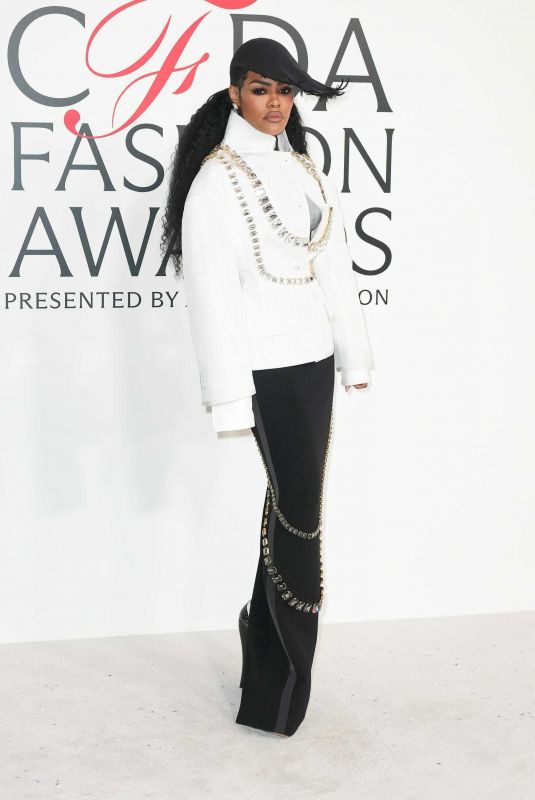TEYANA TAYLOR at 2025 CFDA Awards in New York City 11/03/2025