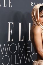 TEYANA TAYLOR at ELLE 2025 Women in Hollywood Celebration in Los Angeles 11/17/2025