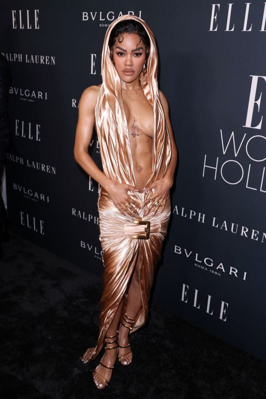 TEYANA TAYLOR at ELLE 2025 Women in Hollywood Celebration in Los Angeles 11/17/2025
