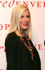TORI SPELLING at Red Envelope Holiday Collection Party in New York City 11/06/2007