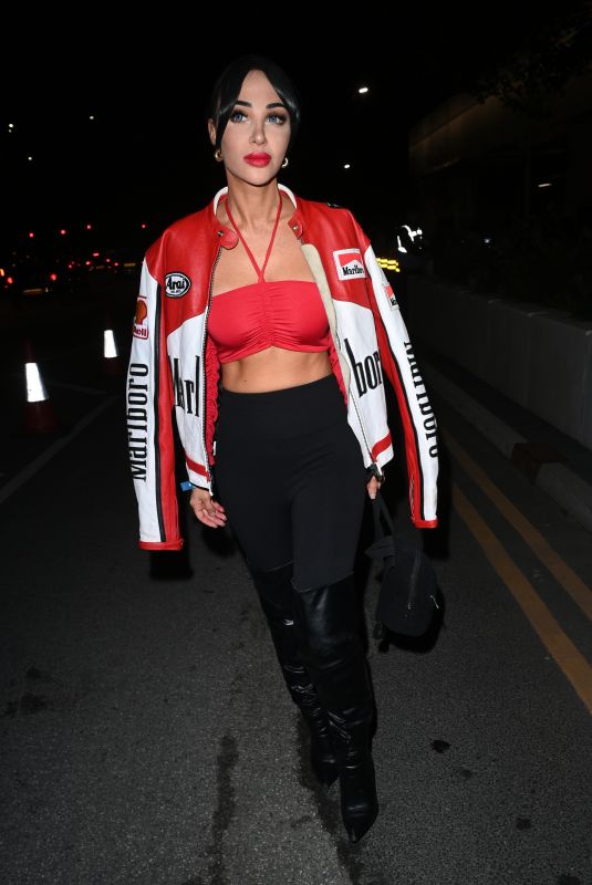 TULISA CONTOSTAVLOS Arrives at Drake Concert at The Co Op Live Arena In Manchester 08/06/2025