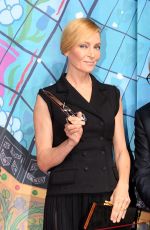 UMA THURMAN at Printemps Haussmann Store Christmas Opening in Paris 11/04/2016