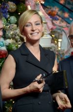 UMA THURMAN at Printemps Haussmann Store Christmas Opening in Paris 11/04/2016