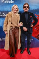 VALERIA MAZZA at Photocall for Show Los Miserables in Madrid 11/28/2025