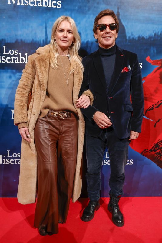 VALERIA MAZZA at Photocall for Show Los Miserables in Madrid 11/28/2025